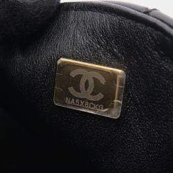 مملوكة مسبقًا Chanel 2.55 Mini Matelasse Shoulder Bag Leather Black