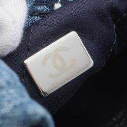مملوكة مسبقًا Chanel 22 Mini Shoulder Bag Denim Blue