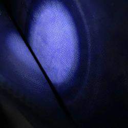 Pre Owned حقيبة شانيل فانيتي جينز أزرق مارك كوكو