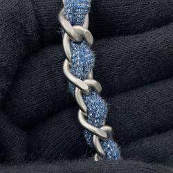 مملوكة مسبقًا حقيبة شانيل 22 كوكو مارك دينم صغيرة