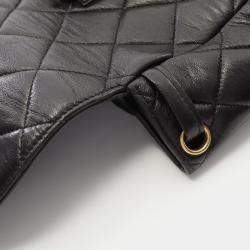 مملوكة مسبقًا Chanel Matelasse Backpack Lambskin (Sheepskin) Black
