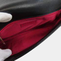 Pre Owned حقيبة كتف شانيل ماتلاسيه جلد عجل محبب