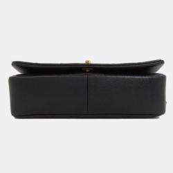 Pre Owned حقيبة كتف شانيل ماتلاسيه جلد عجل محبب