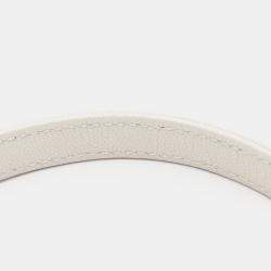 مملوكة مسبقًا Chanel Boy Chanel Small Shoulder Bag Leather Grained Calfskin White