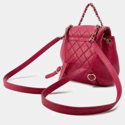 مملوكة مسبقًا حقيبة ظهر شانيل ماتيلس كو مارك دوماس جلد