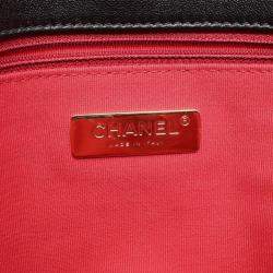 مملوكة مسبقًا Chanel 19 Shoulder Bag Leather Black