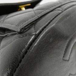 مملوكة مسبقًا حقيبة ظهر شانيل جلد أسود