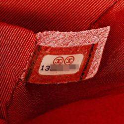 مملوكة مسبقًا Chanel Matelasse 25 Double Flap Coco Mark Flower Chain Shoulder Bag In Pink Multicolored Lambskin