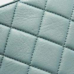 مملوكة مسبقًا Chanel Matelasse Small Hobo Bag Shoulder Leather Green