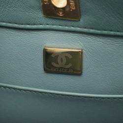 مملوكة مسبقًا Chanel Matelasse Small Hobo Bag Shoulder Leather Green