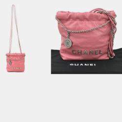 مملوكة  مسبقًا Chanel Shoulder Bag Chanel 22 Mini Leather Pink