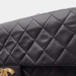 مملوكة مسبقًا حقيبة كتف شانيل ميتلاسي ٣٤ كتف جلد الخراف باللون الأسود