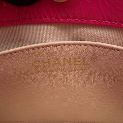 مملوكة مسبقًا Chanel Chain Shoulder Bag Matelasse Coco Mark Hobo Calfskin