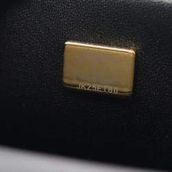 Pre Owned حقيبة كتف شانيل بوي شانيل صغيرة جلد خاروف سوداء