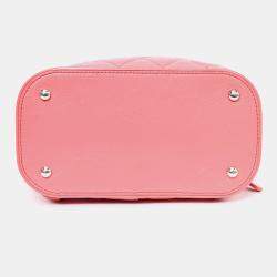 مملوكة مسبقًا حقيبة ظهر شانيل أحواض 2018 جلد عجل وردي/BVC