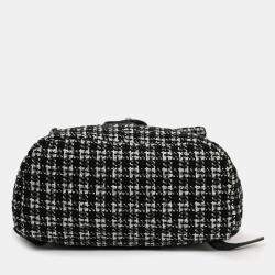 Pre Owned Chanel 2016 Black/Silver Tweed 'Urban Spirit' Backpack