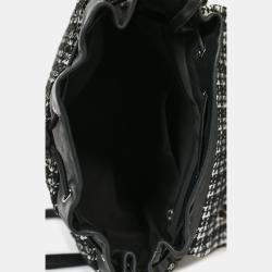 Pre Owned Chanel 2016 Black/Silver Tweed 'Urban Spirit' Backpack