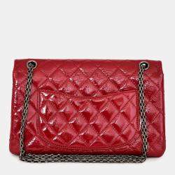 مملوكة مسبقًا Chanel 2010-11 Red Patent Leather Reissue 226 2.55 Flap Bag