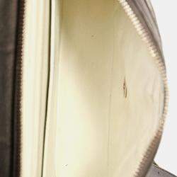 مملوكة مسبقًا حقيبة ظهر شانيل 1996-7 جلد مبطن أسود بسحاب (مجدد)