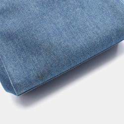 مملوكة مسبقًا Chanel Denim Vintage Resin Top Handle Bag 