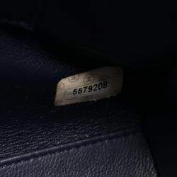 مملوكة مسبقًا Chanel Denim Vintage Resin Top Handle Bag 