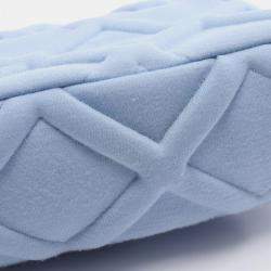 Pre Owned حقيبة شانيلا 19 كتف قماش أزرق مبطنة