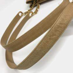 مملوكة مسبقًا Chanel Cc Coco Mark Chain Tote Bag Shoulder Caviar Skin Beige