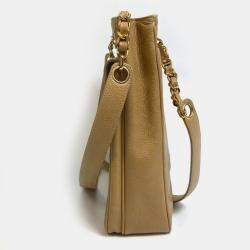 مملوكة مسبقًا حقيبة كتف شانيل سي سي مارك شال بيج