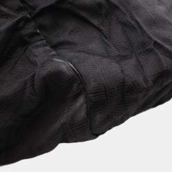 Pre Owned Chanel New Travel Line Tote Bag Nylon Black