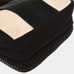 مملوكة مسبقًا Chanel Black White Travel Line Crossbody Bag