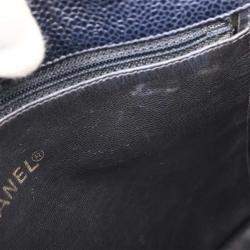 مملوكة مسبقًا Chanel Navy Calfskin Triple CC Shoulder Tote Bag