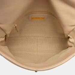 مملوكة مسبقًا Chanel Brown Large Lambskin 19 Flap