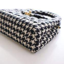 Pre Owned حقيبة تسوق صغيرة شانيل المصنوعة من ألياف مختلطة كيلي