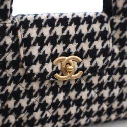 Pre Owned حقيبة تسوق صغيرة شانيل المصنوعة من ألياف مختلطة كيلي