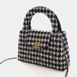 Pre Owned حقيبة تسوق صغيرة شانيل المصنوعة من ألياف مختلطة كيلي