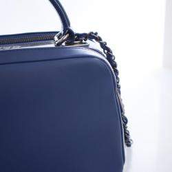 مملوكة مسبقًا حقيبة شانيل بولينج متوسطة جلد عجل تريندي سي سي