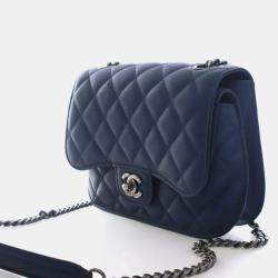 مملوكة مسبقًا حقيبة شانيل رفرف كروس مبطنة جلد خروف