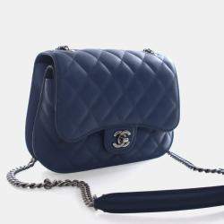 مملوكة مسبقًا حقيبة شانيل رفرف كروس مبطنة جلد خروف