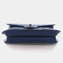 مملوكة مسبقًا حقيبة شانيل رفرف كروس مبطنة جلد خروف