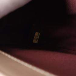 مملوكة مسبقًا حقيبة شانيل حجم متوسط جلد عجل شيفرون فلاب بوي