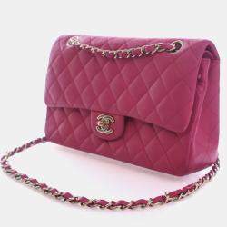 مملوكة مسبقًا Chanel Medium Lambskin Classic Double Flap Bag