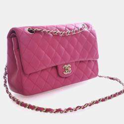 مملوكة مسبقًا Chanel Medium Lambskin Classic Double Flap Bag