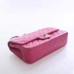 مملوكة مسبقًا Chanel Medium Lambskin Classic Double Flap Bag