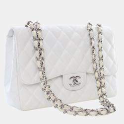 Pre Owned حقيبة فلاب شانيل كافيار كبير كلاسيكي مفردة