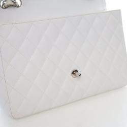 Pre Owned حقيبة فلاب شانيل كافيار كبير كلاسيكي مفردة