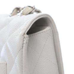 Pre Owned حقيبة فلاب شانيل كافيار كبير كلاسيكي مفردة