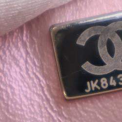 Pre Owned حقيبة شانيل مربعة صغيرة كلاسيكية فلاب جلد العجل