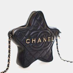 مملوكة مسبقًا حقيبة كروس بودي شانيل لامبسكين ووك أوف فيم ستار