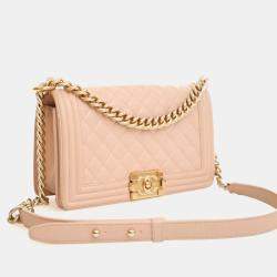 مملوكة مسبقًا حقيبة شانيل ميديوم كافيار بوي