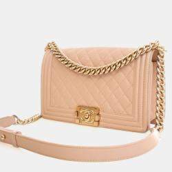 مملوكة مسبقًا حقيبة شانيل ميديوم كافيار بوي